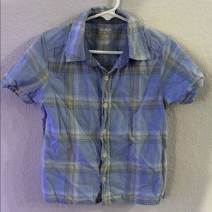 OshKosh B'gosh Blue Plaid Men's Shirt